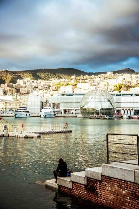 Apartament La Finestra Sul Cielo Del Porto Antico Di Genova Zewnętrze zdjęcie